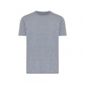 Iqoniq Brett recycled cotton t-shirt, light heather navy