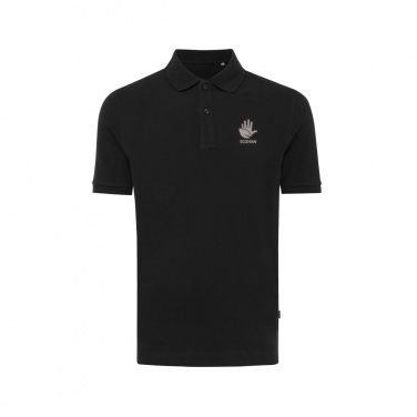 Logo trade corporate gifts picture of: Iqoniq Yosemite recycled cotton pique polo