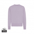 Iqoniq Kruger relaxed recycled cotton crew neck, lavender