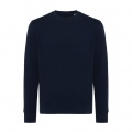 Iqoniq Etosha lightweight recycled cotton crew neck, navy