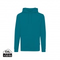 Iqoniq Jasper recycled cotton hoodie, verdigris