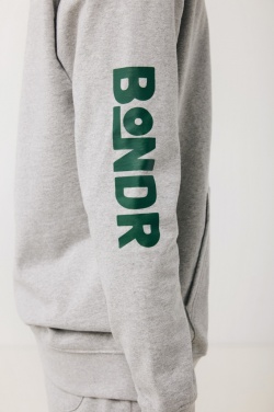 Logotrade promotional gift image of: Iqoniq Torres recycled cotton hoodie undyed