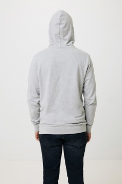 Logo trade promotional giveaways picture of: Iqoniq Torres recycled cotton hoodie undyed