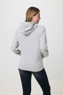 Logo trade advertising products picture of: Iqoniq Torres recycled cotton hoodie undyed