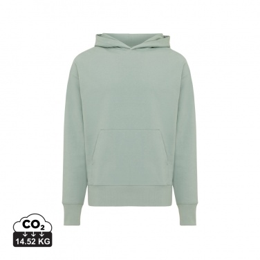 Logo trade promotional giveaway photo of: Iqoniq Yoho recycled cotton relaxed hoodie