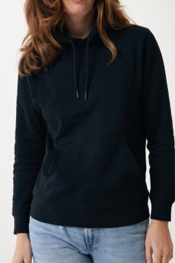 Logo trade corporate gift photo of: Iqoniq Rila lightweight recycled cotton hoodie