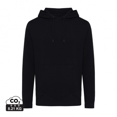 Logo trade corporate gifts picture of: Iqoniq Rila lightweight recycled cotton hoodie