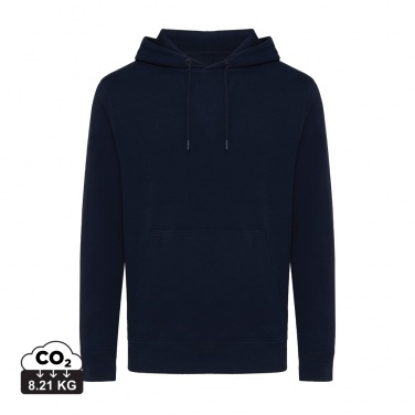 Logo trade promotional giveaways image of: Iqoniq Rila lightweight recycled cotton hoodie