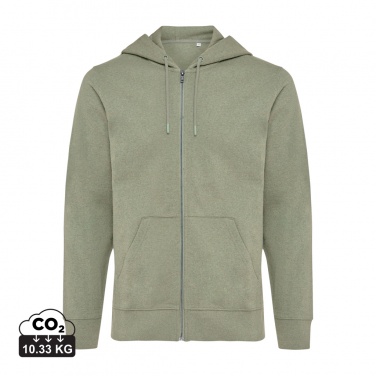 Logotrade promotional gift picture of: Iqoniq Abisko recycled cotton zip through hoodie