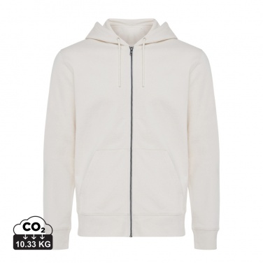 Logo trade promotional item photo of: Iqoniq Abisko recycled cotton zip through hoodie