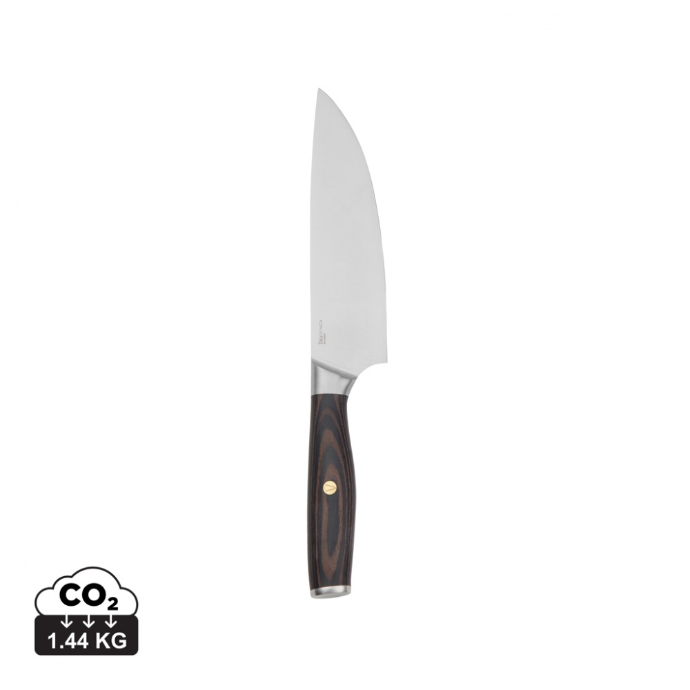 Logo trade promotional gifts image of: VINGA Tara RCS recycled steel chef's knife