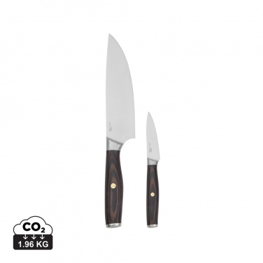 Logotrade promotional giveaway image of: VINGA Tara RCS recycled steel chef's set