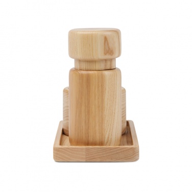 Logo trade business gift photo of: VINGA Retro salt & pepper set