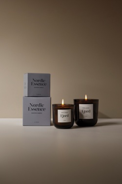 Logo trade advertising product photo of: Nordic essence scented soy wax candle small