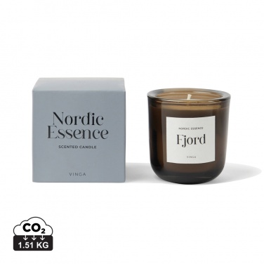 Logo trade promotional gifts picture of: Nordic essence scented soy wax candle small