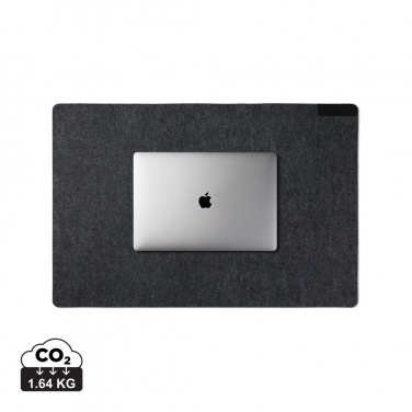 Logotrade promotional item image of: VINGA Albon GRS recycled felt desk pad