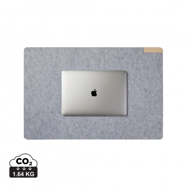 Logotrade promotional merchandise picture of: VINGA Albon GRS recycled felt desk pad