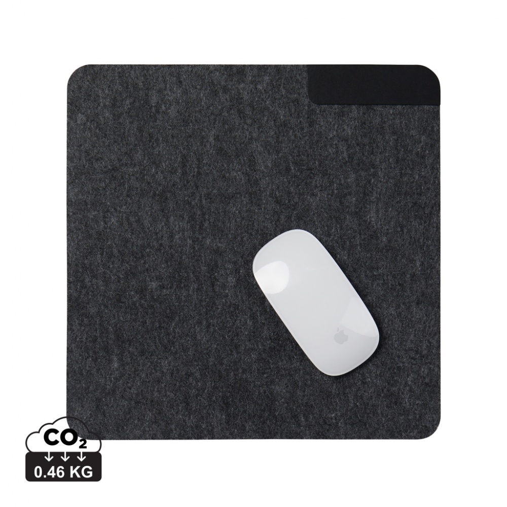 Logotrade promotional item image of: VINGA Albon GRS recycled felt mouse pad