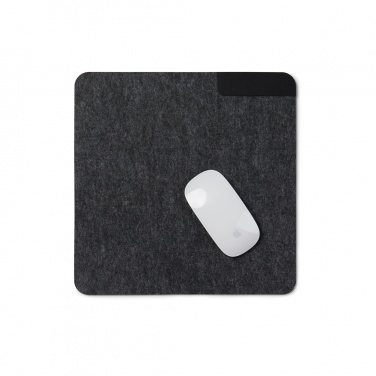 Logo trade promotional giveaways picture of: VINGA Albon GRS recycled felt mouse pad