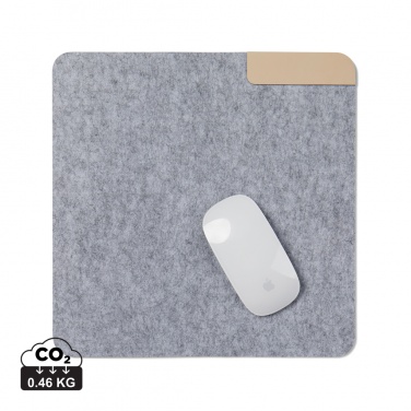 Logotrade promotional merchandise image of: VINGA Albon GRS recycled felt mouse pad