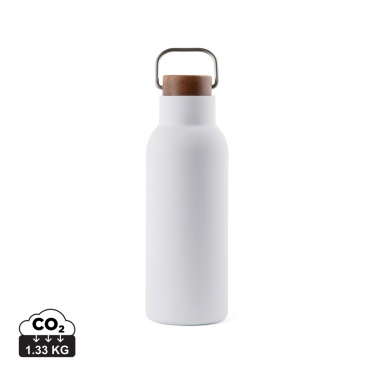 Logo trade promotional products picture of: VINGA Ciro RCS recycled vacuum bottle 580ml