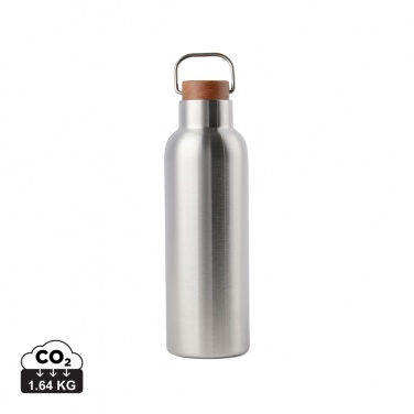 Logo trade corporate gifts picture of: VINGA Ciro RCS recycled vacuum bottle 800ml