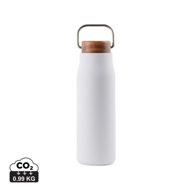 Logo trade promotional products image of: VINGA Ciro RCS recycled vacuum bottle 300ml