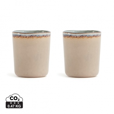 Logotrade promotional merchandise picture of: VINGA Nomimono stoneware mug, 2 pcs set