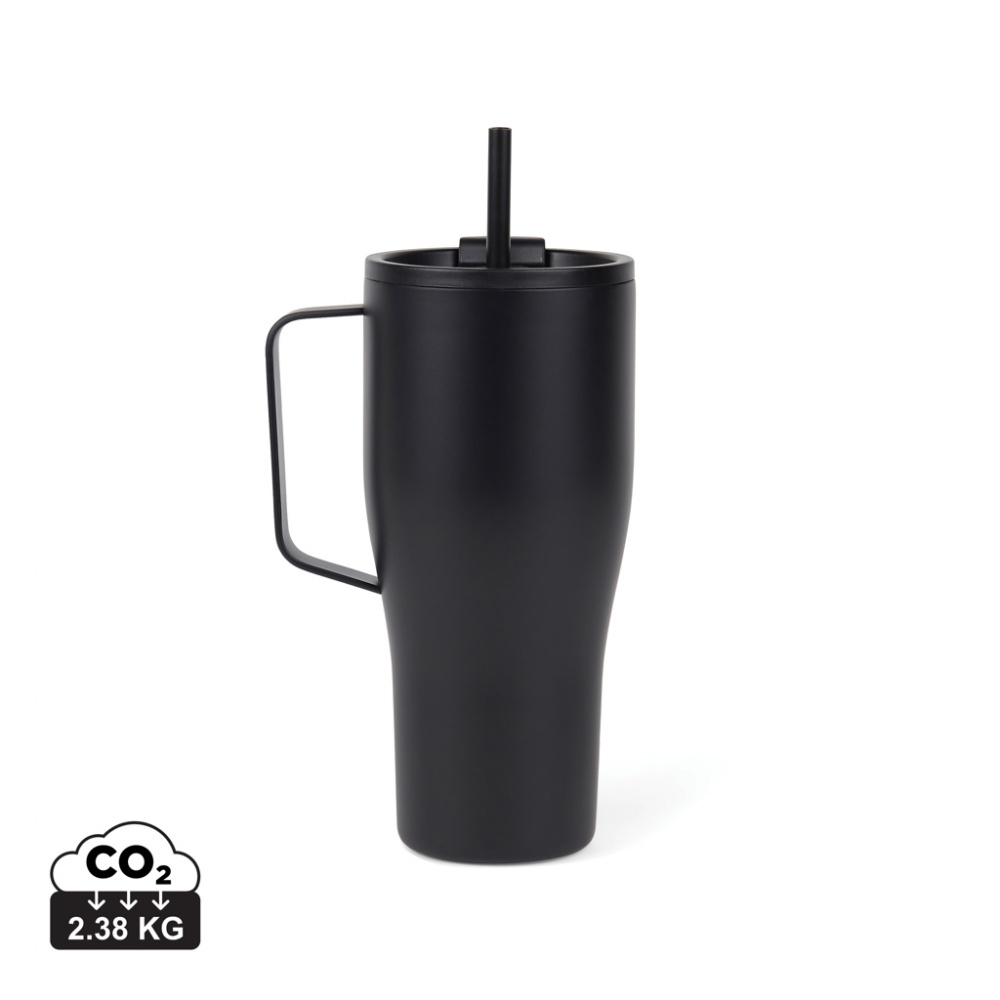 Logo trade promotional items picture of: VINGA Eos voyager RCS recycled SS 800ml thermos cup