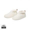 VINGA Santos RCS recycled pet cosy slippers, off white