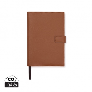 Logo trade promotional merchandise picture of: VINGA Timo PU RCS RPET notebook