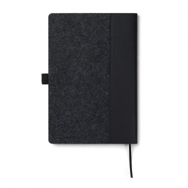 Logotrade advertising product picture of: VINGA Albon GRS recycled felt notebook