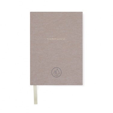 Logo trade promotional items picture of: VINGA Thankfulness GRS recycled paper journal