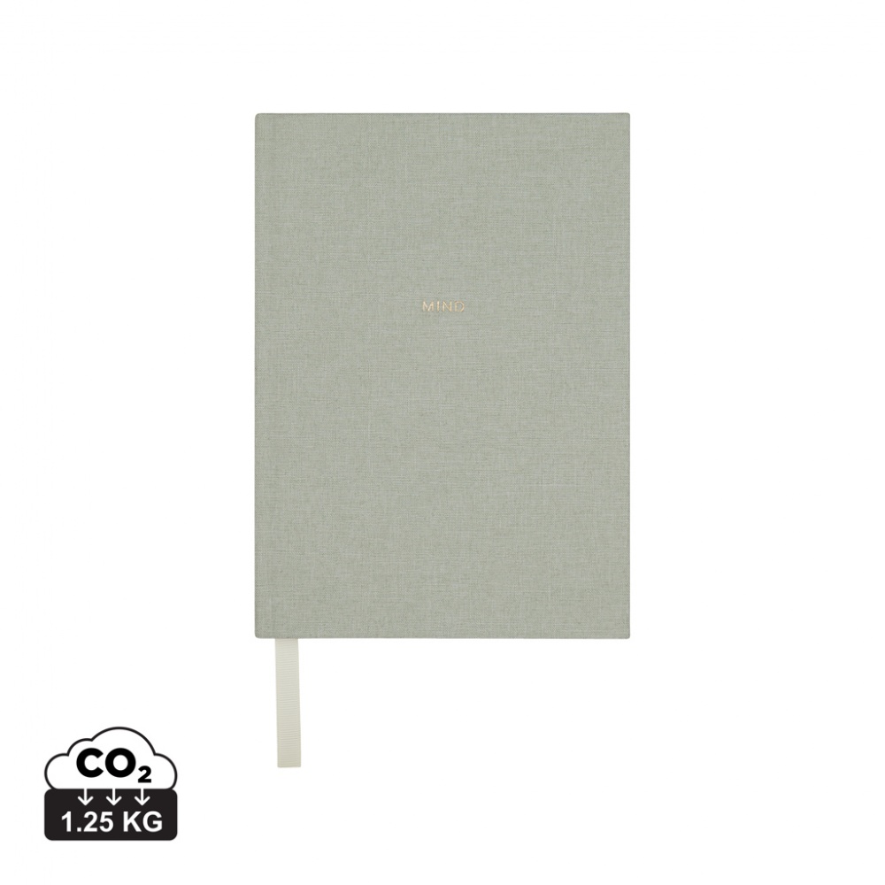 Logotrade corporate gift picture of: VINGA Mind GRS recycled paper journal