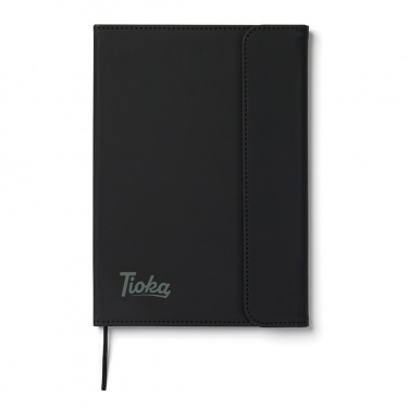 Logo trade promotional gifts image of: VINGA Baltimore GRS certified paper & PU notebook