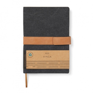 Logo trade promotional giveaway photo of: VINGA Bosler RCS recycled paper notebook