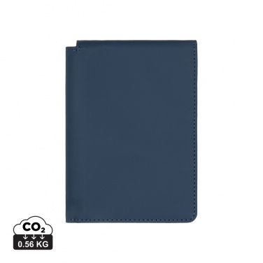 Logo trade promotional gifts image of: VINGA Baltimore RCS recycled polyester RFID passport cover