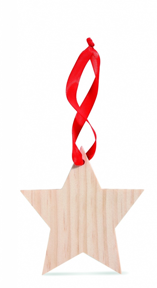 Logo trade advertising products picture of: Star shaped hanger