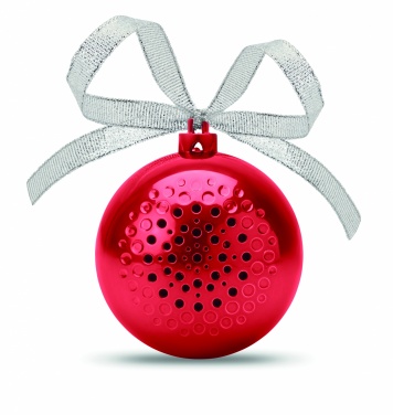 Logotrade advertising product image of: Speaker Christmas ball