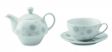 Logo trade promotional gifts image of: Christmas tea set