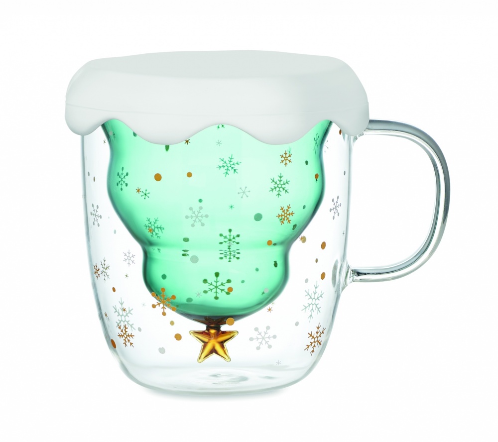 Logotrade promotional gift image of: Double wall borosilicate mug