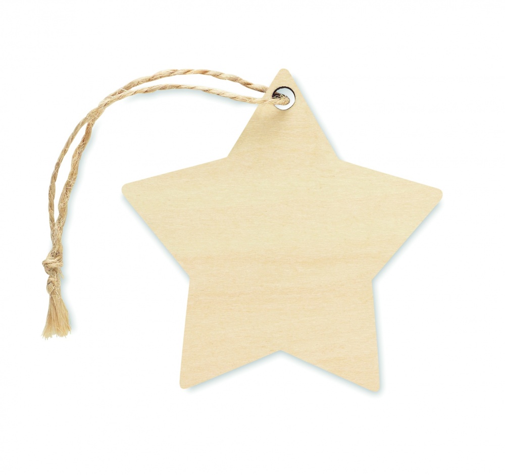 Logotrade business gift image of: Christmas ornament star