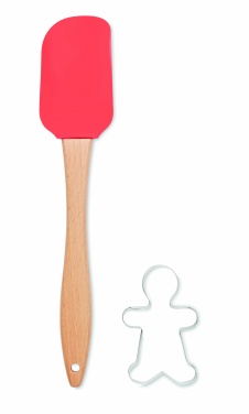 Logo trade advertising products picture of: Silicon spatula set