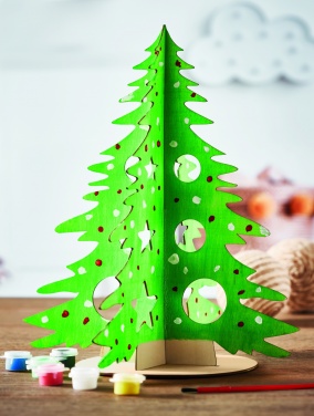 Logo trade promotional merchandise picture of: DIY wooden Christmas tree