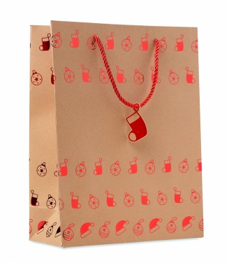 Logotrade advertising products photo of: Gift paper bag with pattern