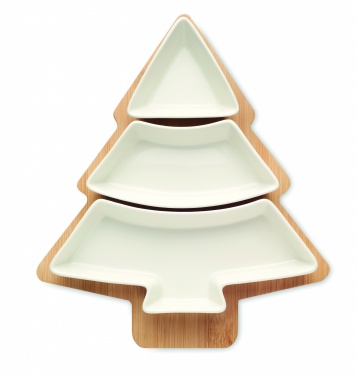 Logotrade promotional giveaways photo of: Christmas tree serving tray