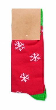 Logotrade business gift image of: Pair of Christmas socks L