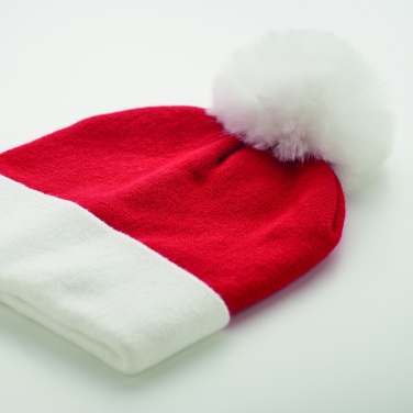 Logo trade corporate gift photo of: Christmas knitted beanie