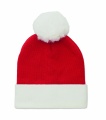 Christmas knitted beanie, Red