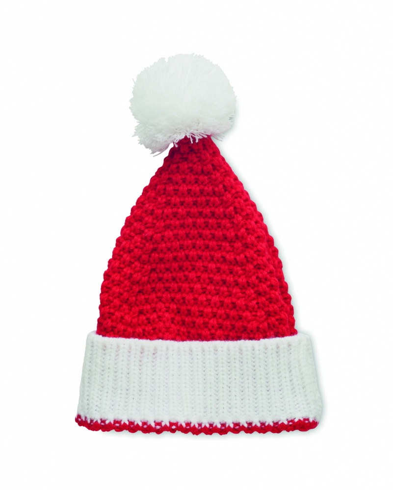 Logo trade corporate gift photo of: Christmas knitted beanie